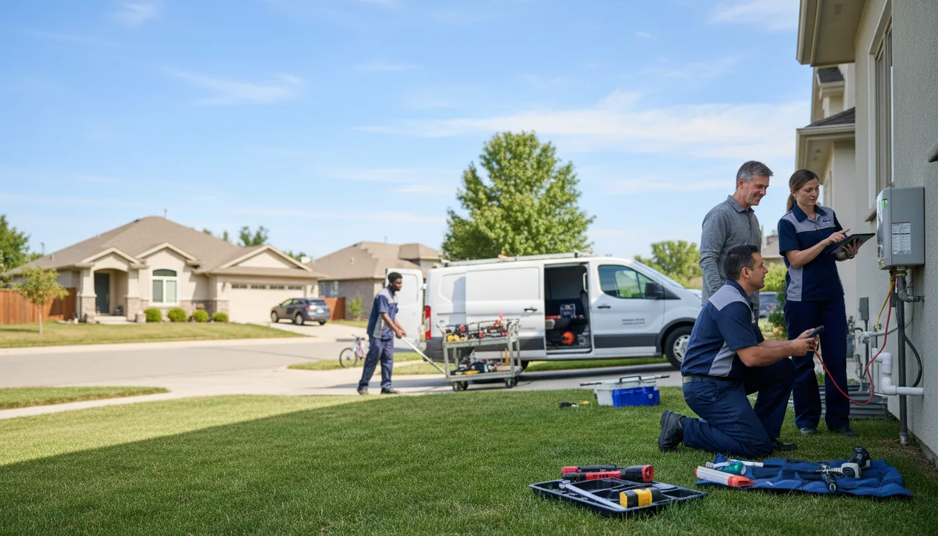 Tankless water heater service in Orleans, CA